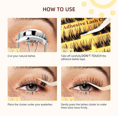 MI 10 Glue-free false eyelashes