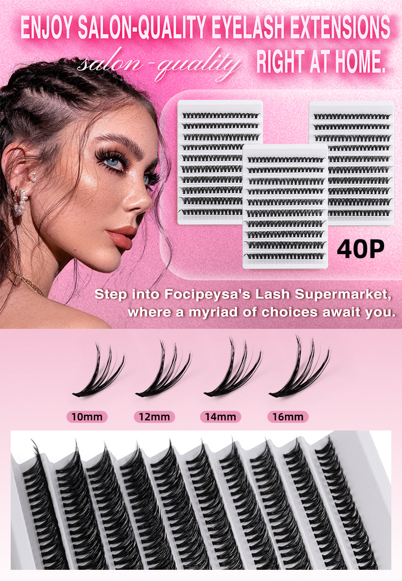 Salon Quality Eyelash Extensions DD12-01