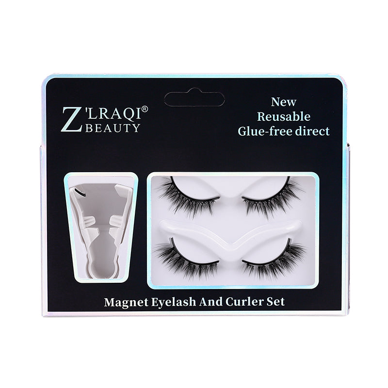 Magnet eyelash and clip set